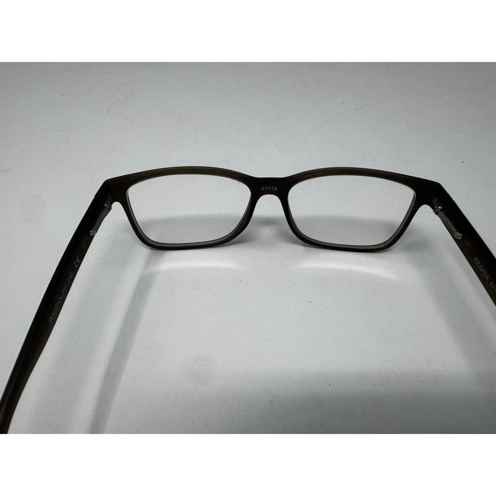 Randolph Reaper Brown Eyeglass Frames 57-15-140 Japan Authentic
